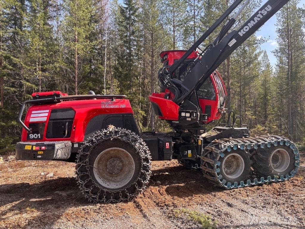 Komatsu 901 Harvesterit