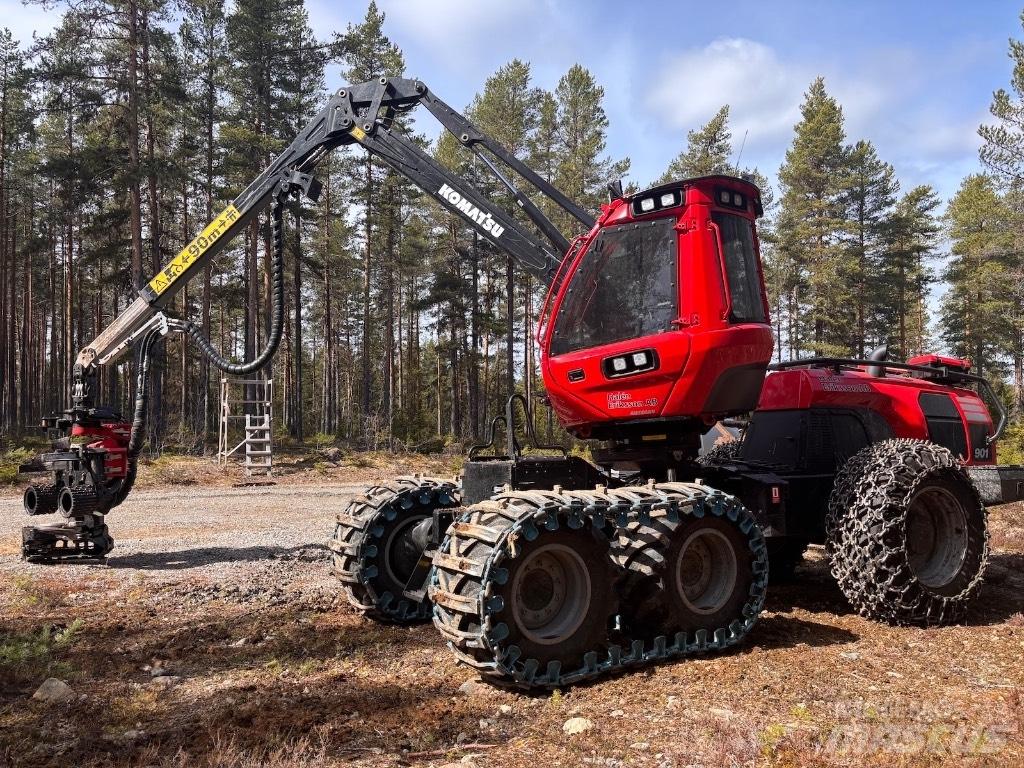 Komatsu 901 Harvesterit