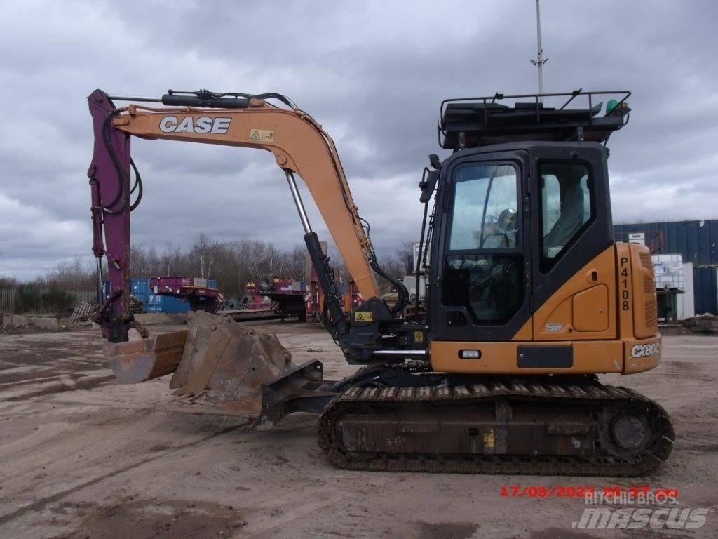 CASE CX 80 C Midikaivukoneet 7t - 12t