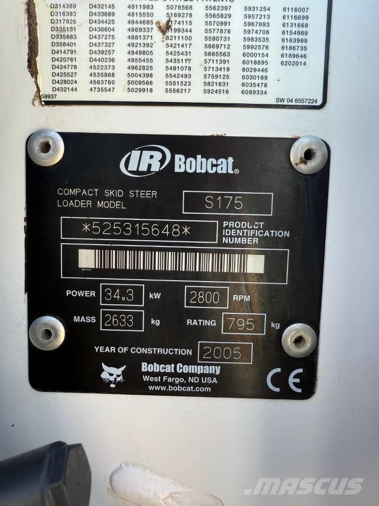 Bobcat S 175 Liukuohjatut kuormaajat