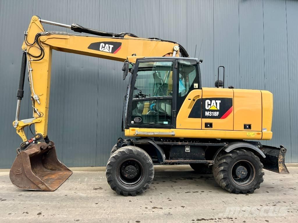 CAT M318F Pyöräkaivukoneet