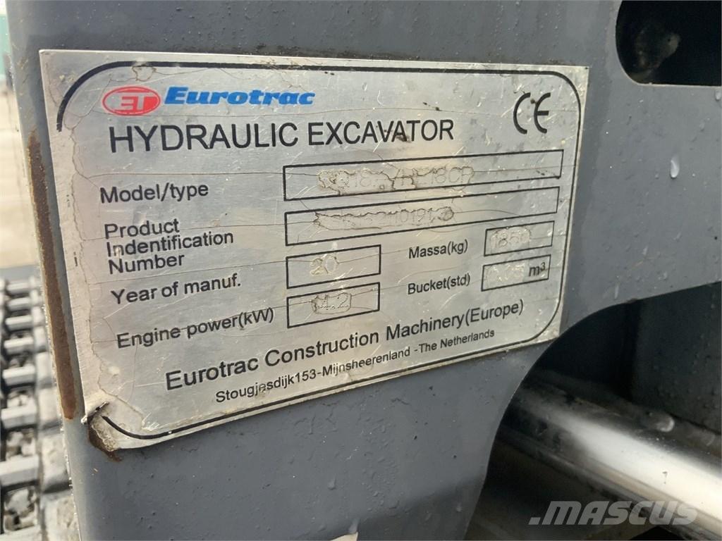 Eurotrac HE 18 Minikaivukoneet < 7t