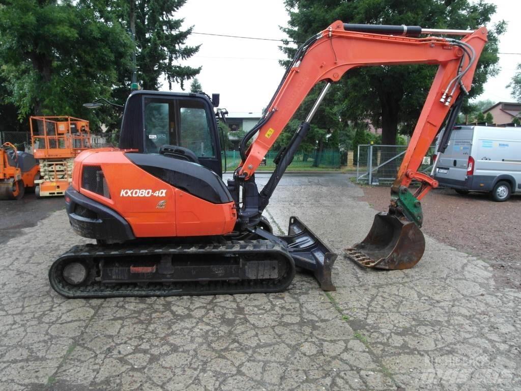 Kubota KX 080-4 Midikaivukoneet 7t - 12t