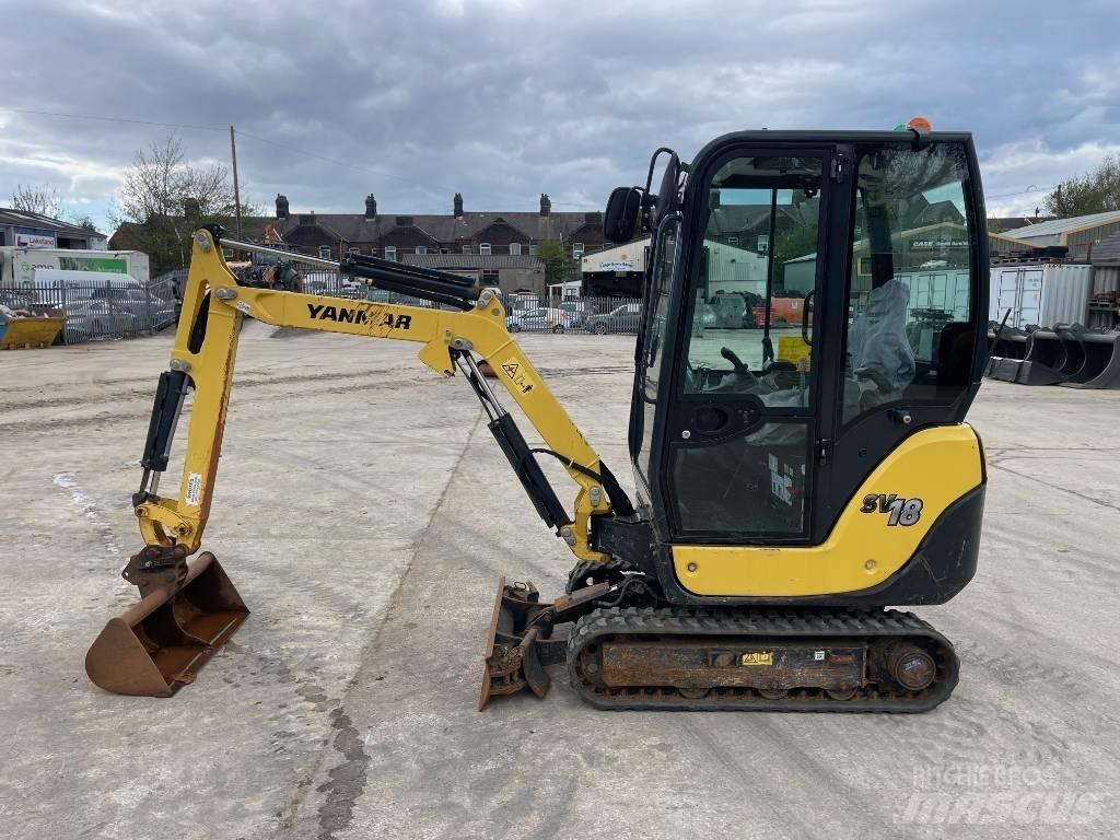 Yanmar SV 18 Minikaivukoneet < 7t