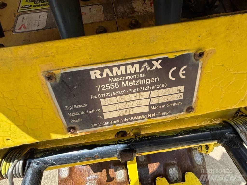 Ammann Rammax Tiivistyskoneet