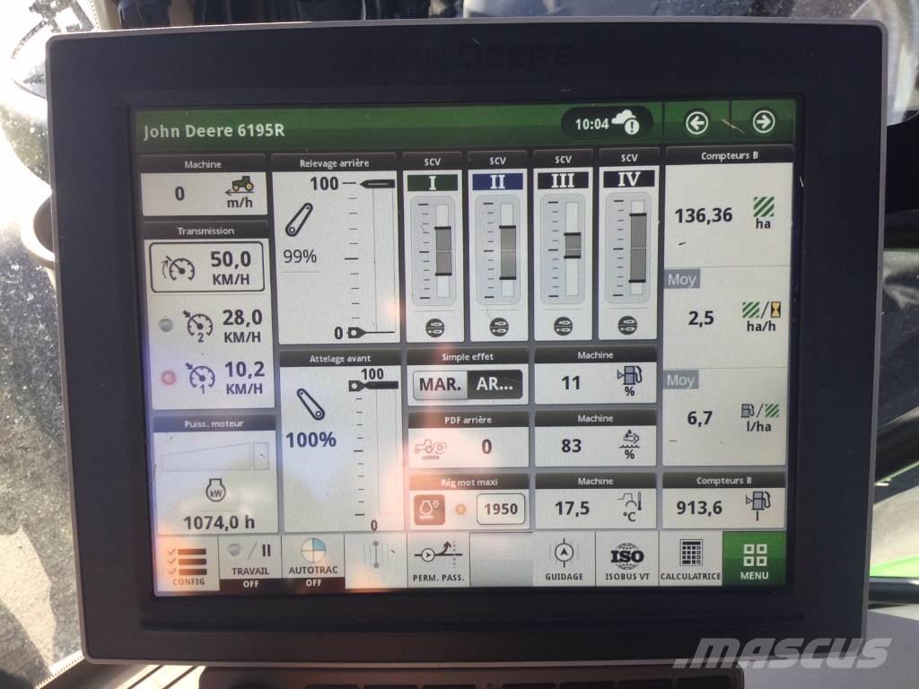 John Deere 6195R Traktorit