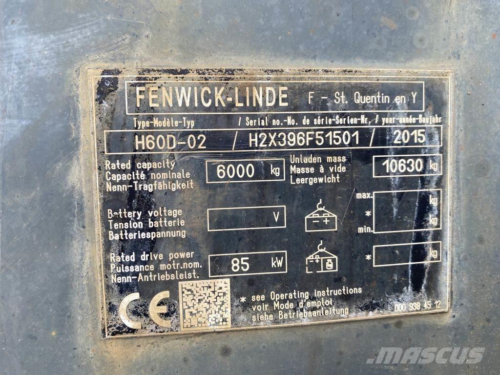 Linde H60D-02 Dieseltrukit