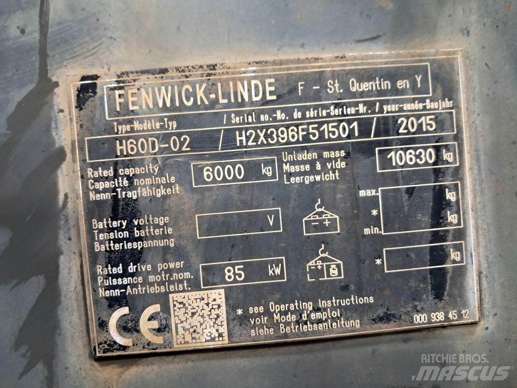 Linde H60D-02 Dieseltrukit