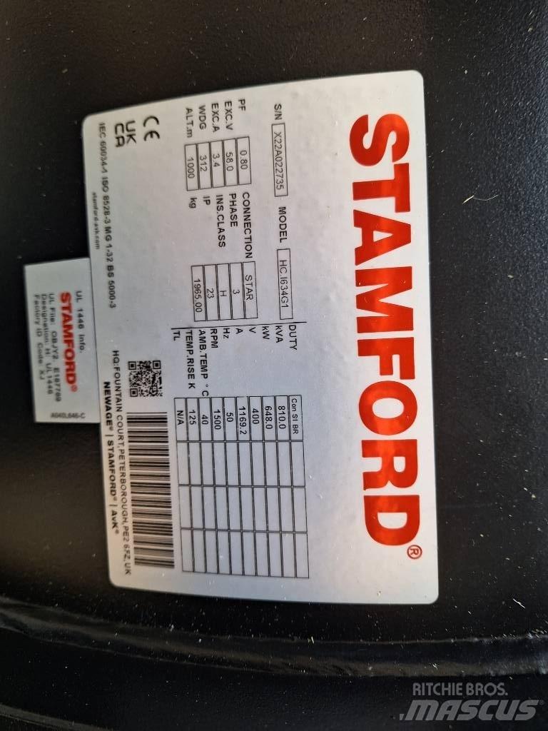 Stamford HC.1634G1 Dieselgeneraattorit