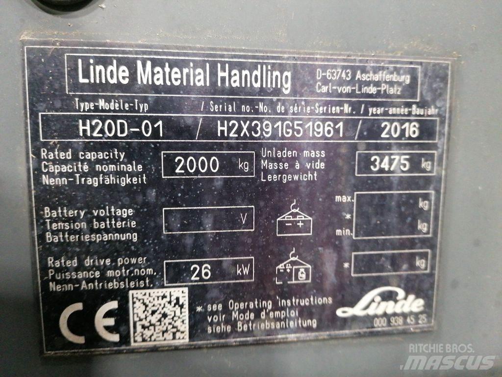 Linde H20D-01 Dieseltrukit