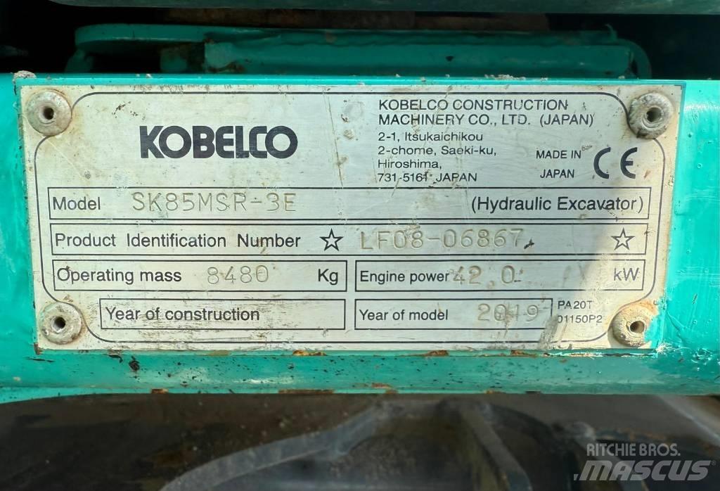Kobelco SK 85 MSR-3 Midikaivukoneet 7t - 12t