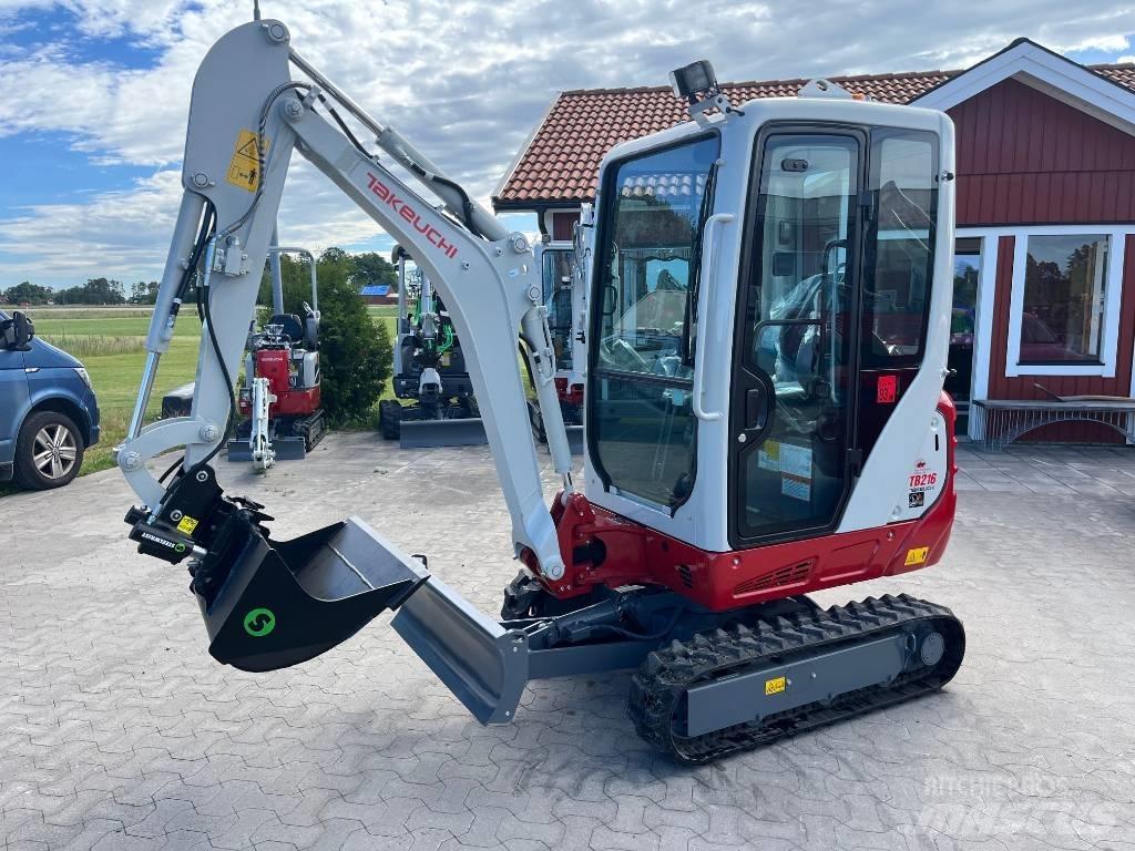 Takeuchi TB216 Minikaivukoneet < 7t