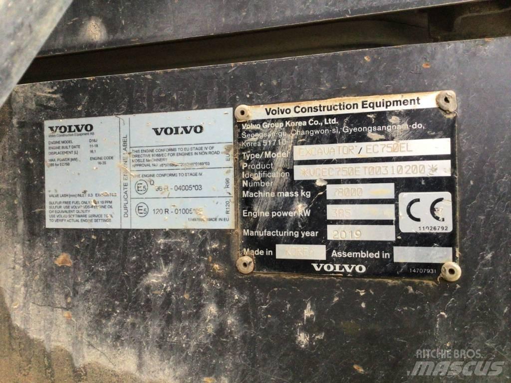 Volvo EC 750 E Telakaivukoneet