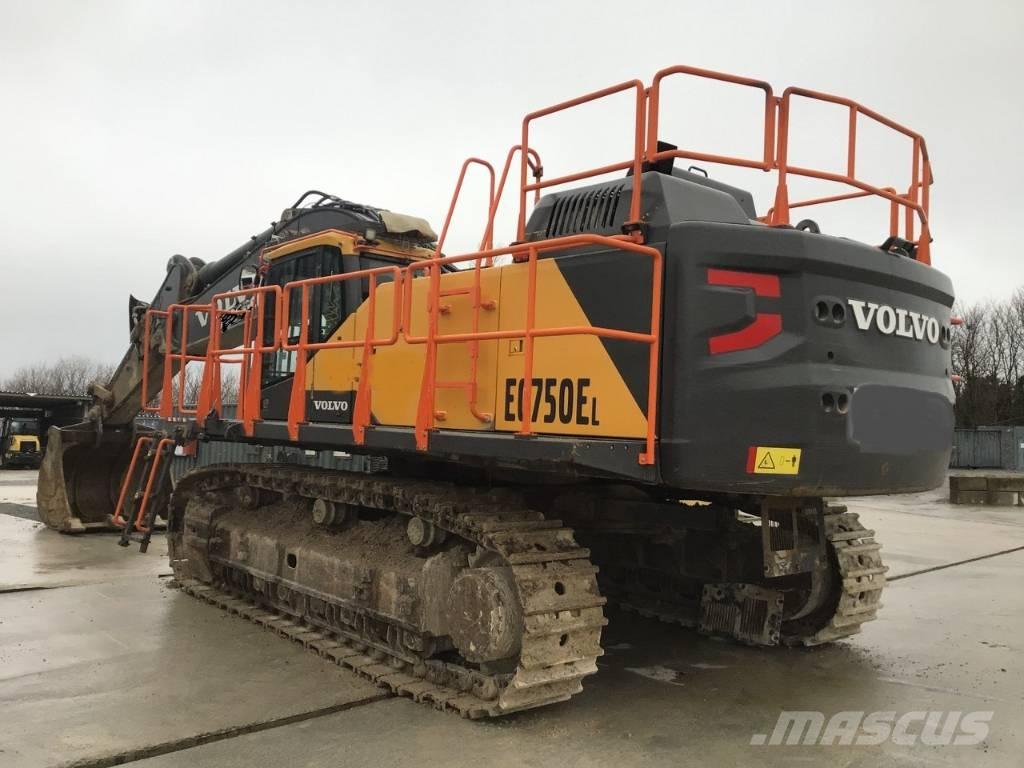 Volvo EC 750 E Telakaivukoneet