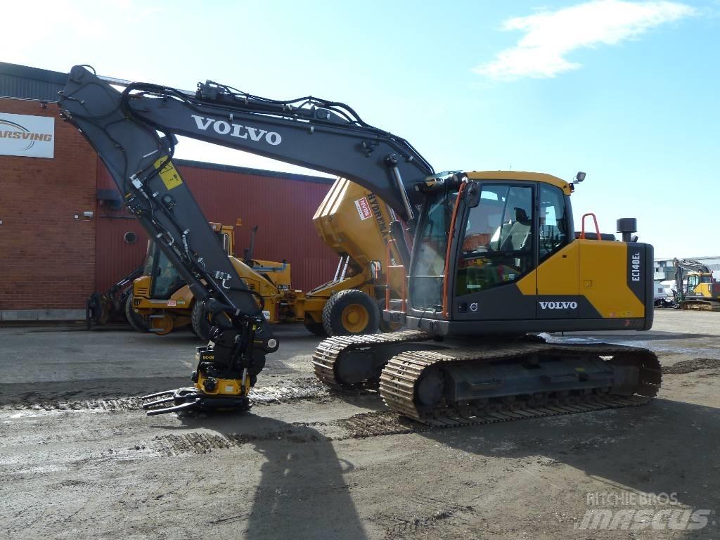 Volvo EC140EL Telakaivukoneet