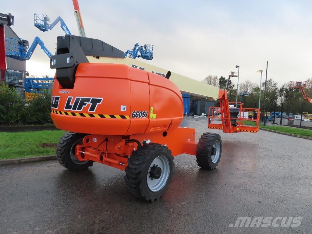 JLG 660 SJ Teleskooppipuominostimet