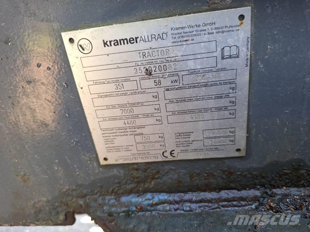 Kramer-allrad 780 Pyöräkuormaajat