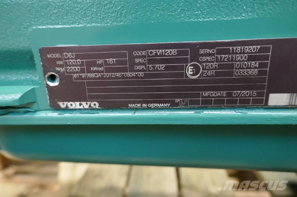 Volvo D6J Moottorit