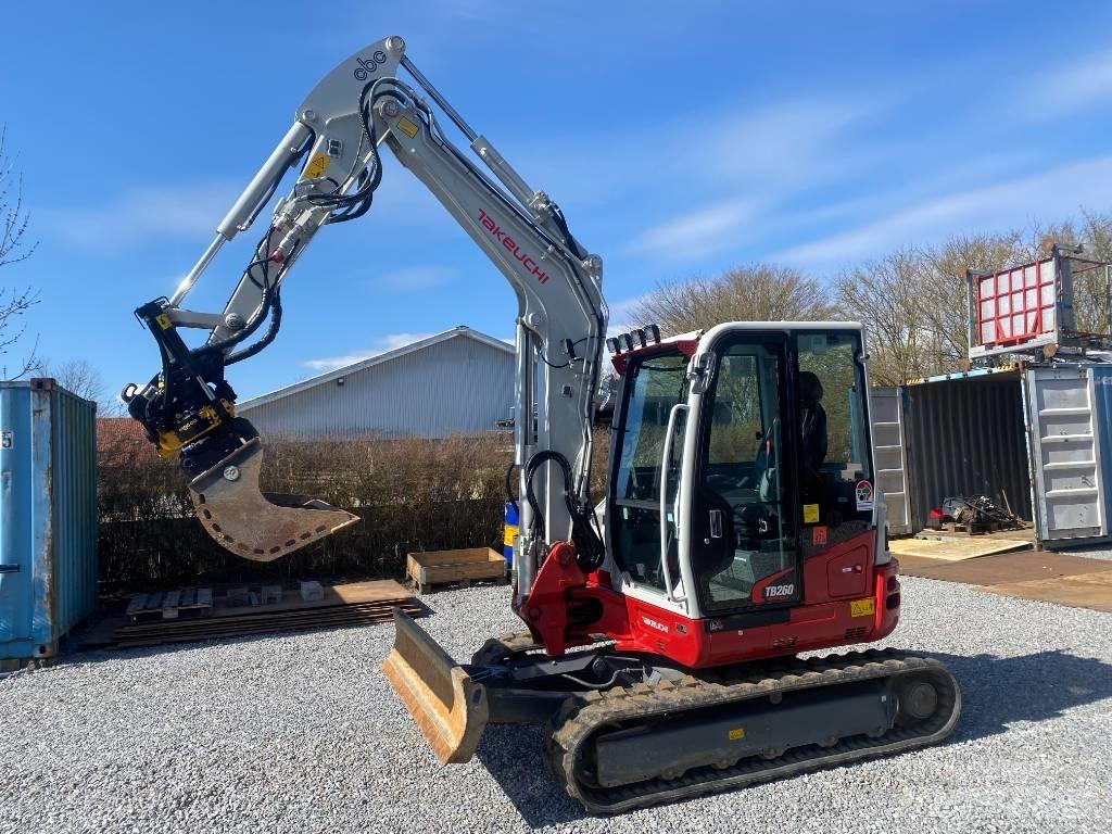 Takeuchi TB 260 Minikaivukoneet < 7t