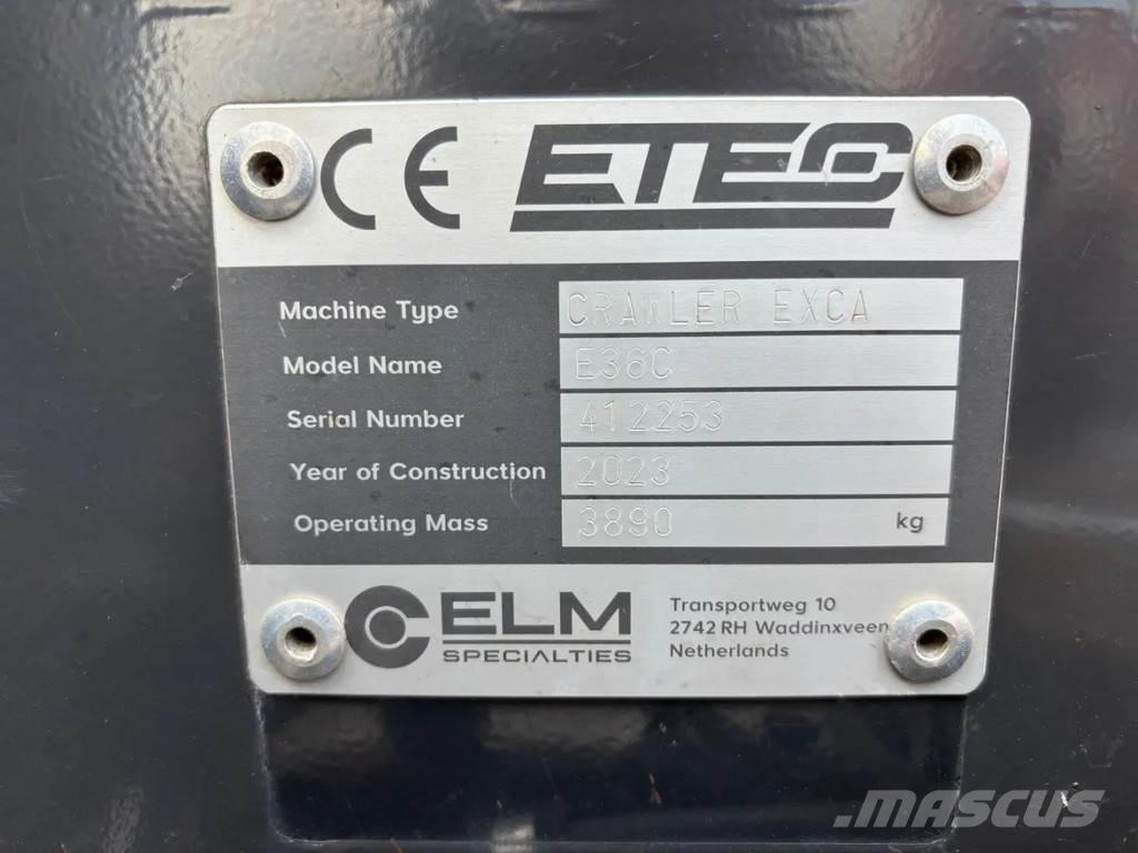 Etec E36C Minikaivukoneet < 7t