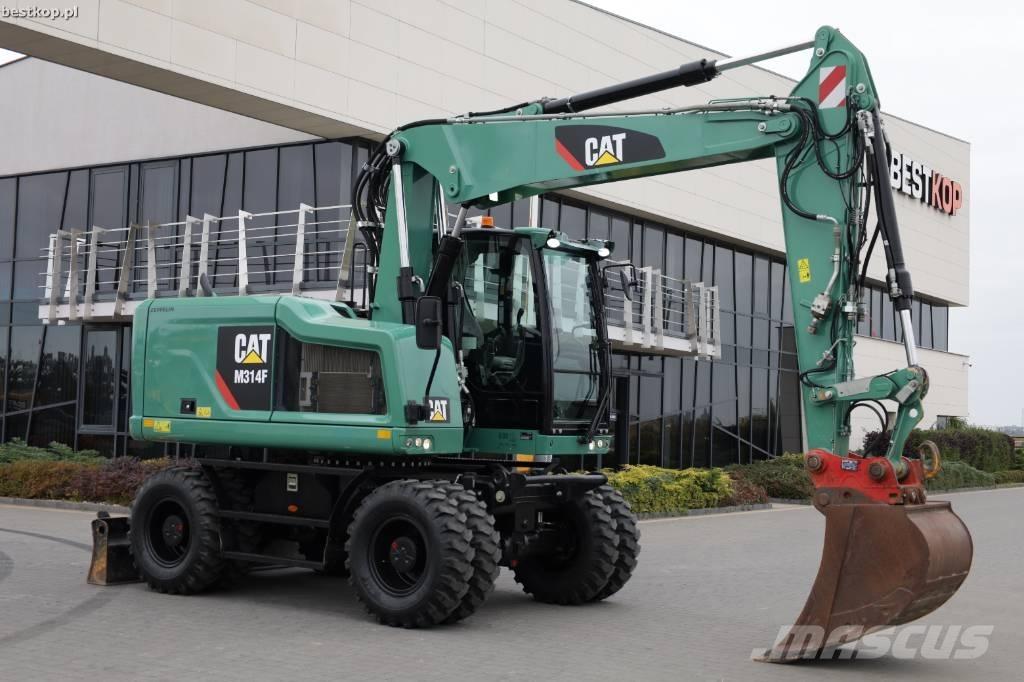 CAT M314F Pyöräkaivukoneet