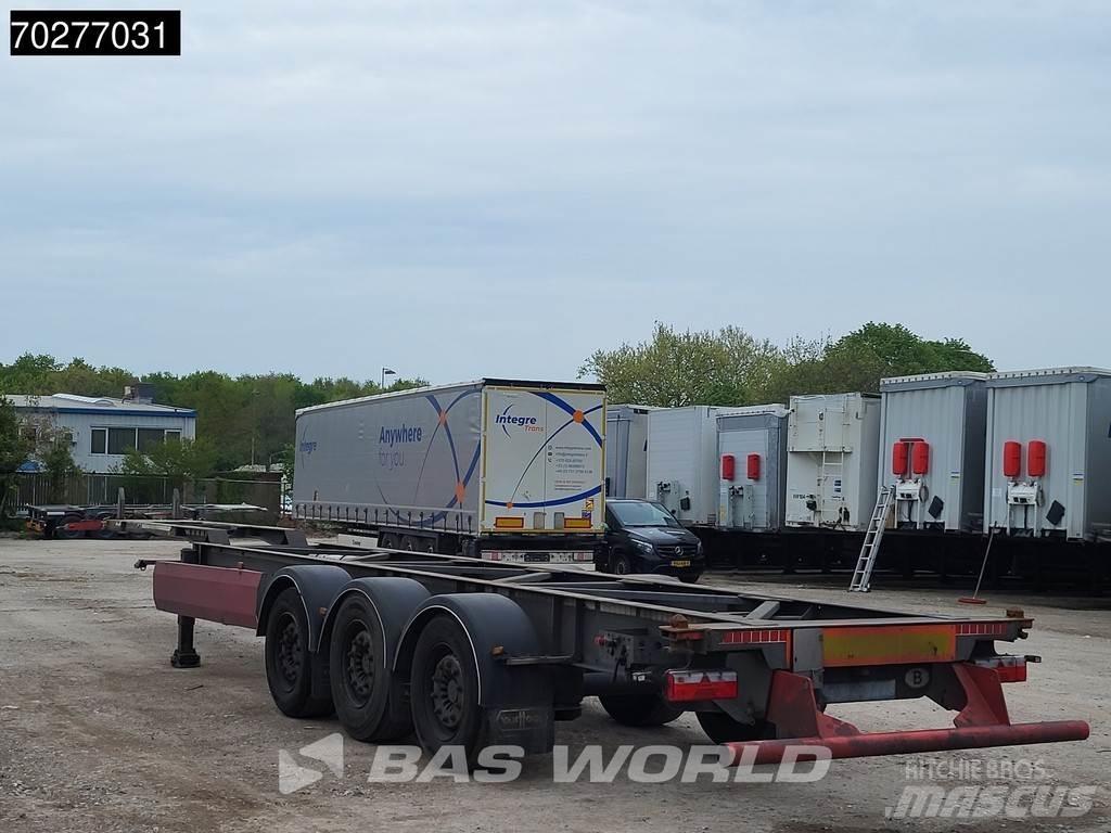 Van Hool 3 axles Konttipuoliperävaunut