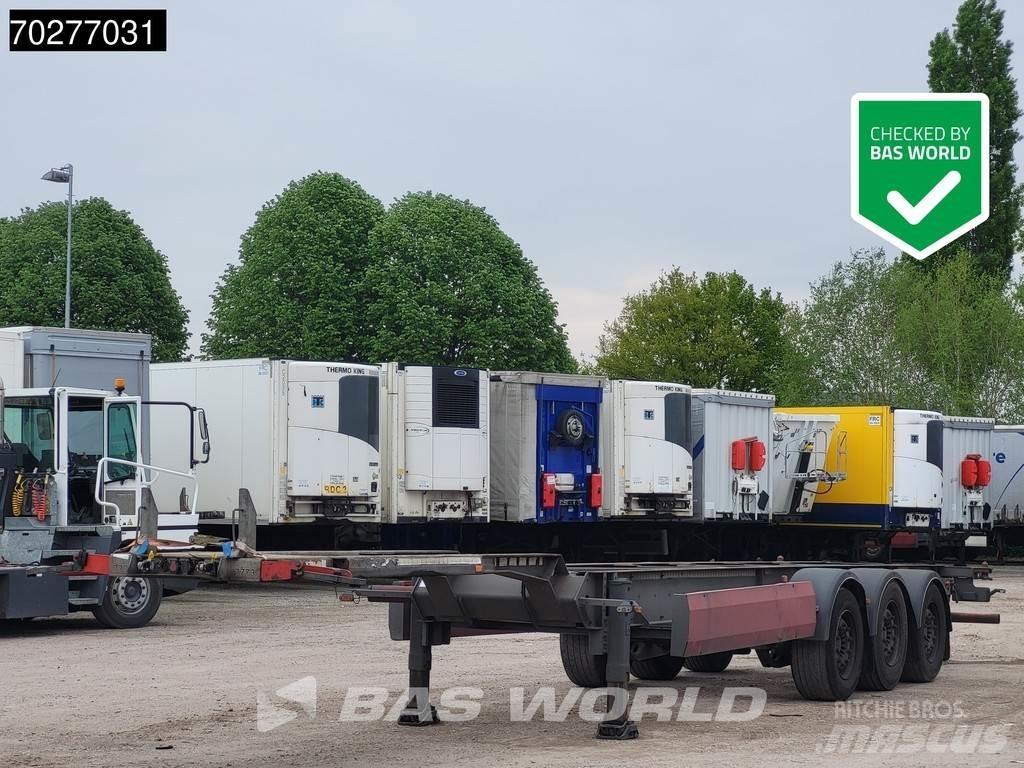 Van Hool 3 axles Konttipuoliperävaunut