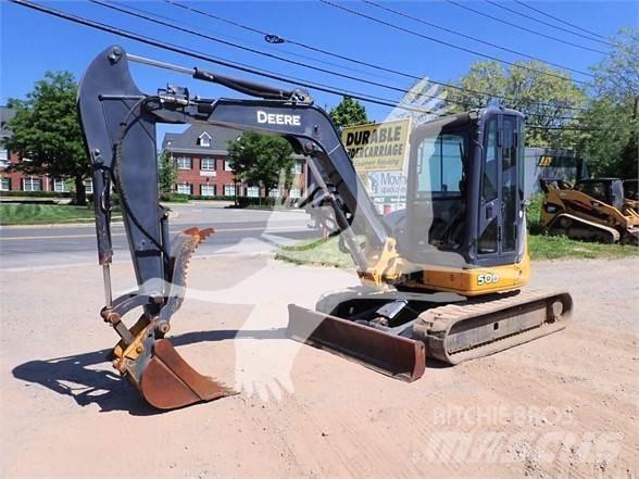 John Deere 50D Minikaivukoneet < 7t