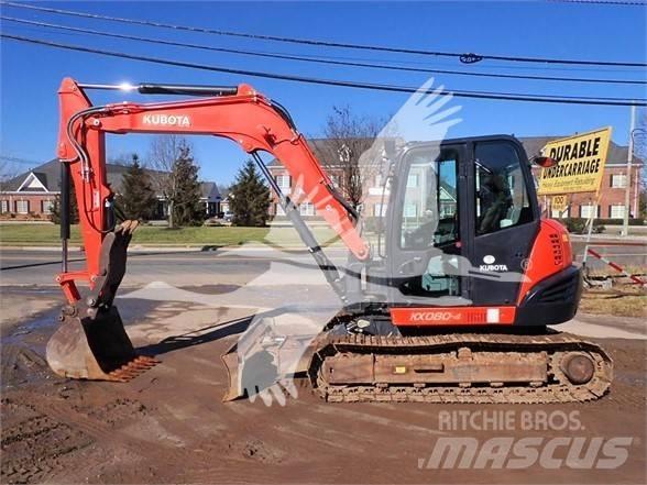 Kubota KX080-4 Telakaivukoneet
