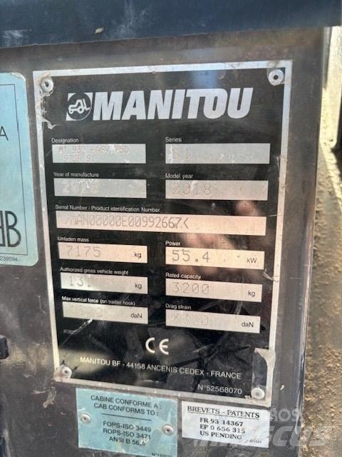 Manitou MT 932 Kurottajat