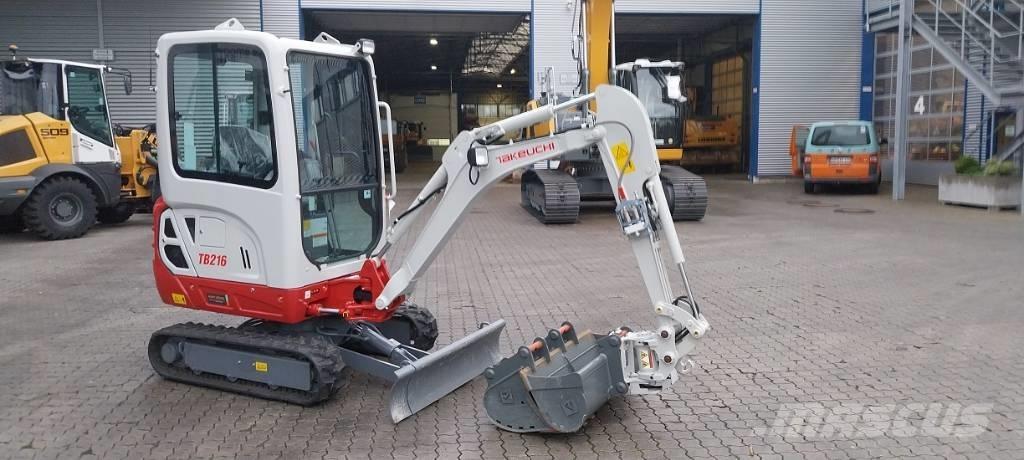 Takeuchi TB 216 A Minikaivukoneet < 7t