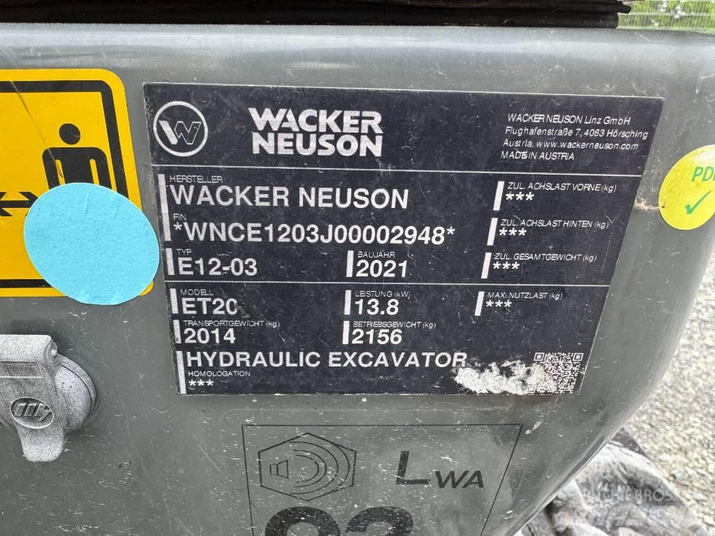 Wacker Neuson ET20 Telakaivukoneet