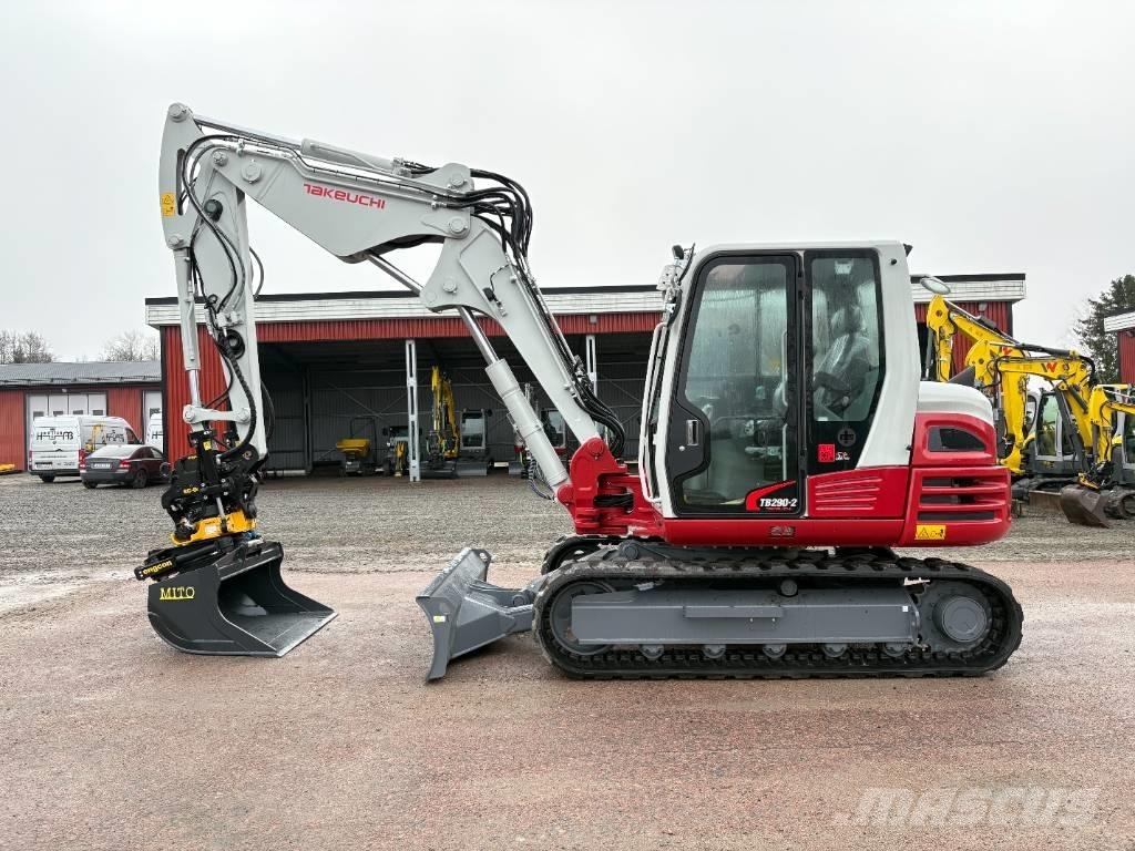 Takeuchi TB290 Midikaivukoneet 7t - 12t