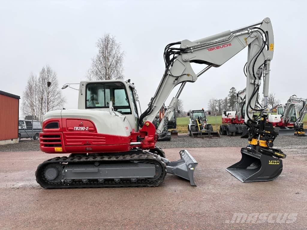 Takeuchi TB290 Midikaivukoneet 7t - 12t