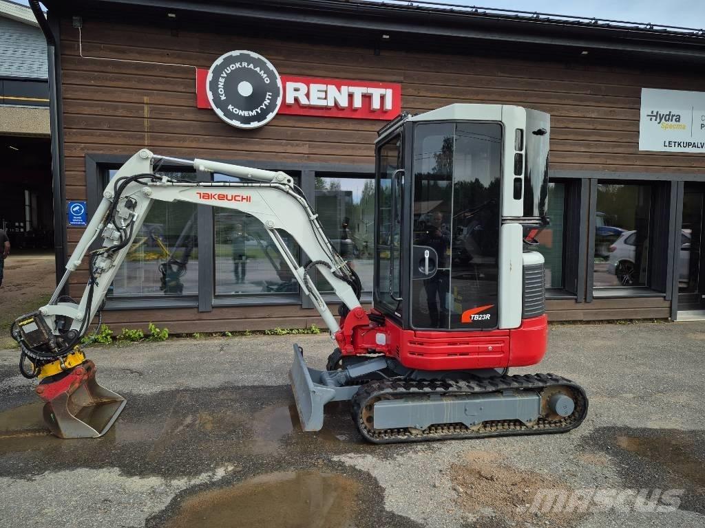 Takeuchi 23R Minikaivukoneet < 7t