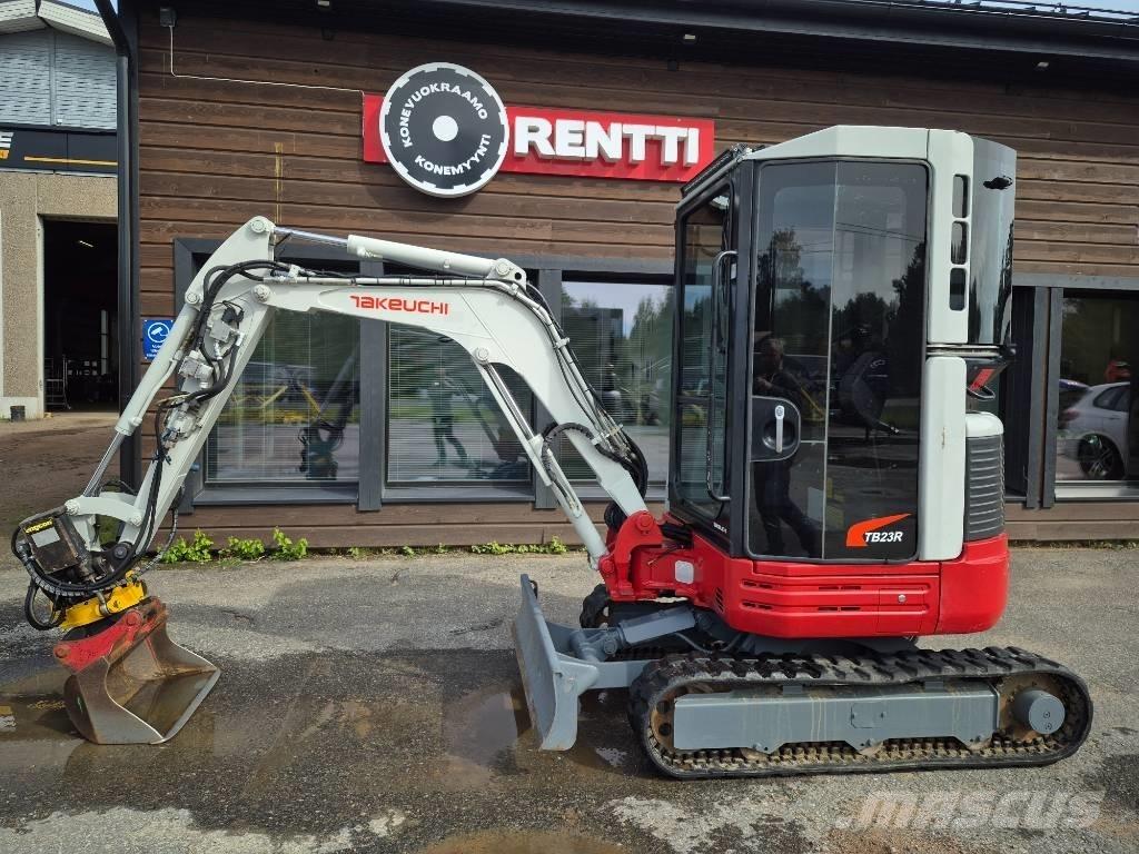 Takeuchi 23R Minikaivukoneet < 7t