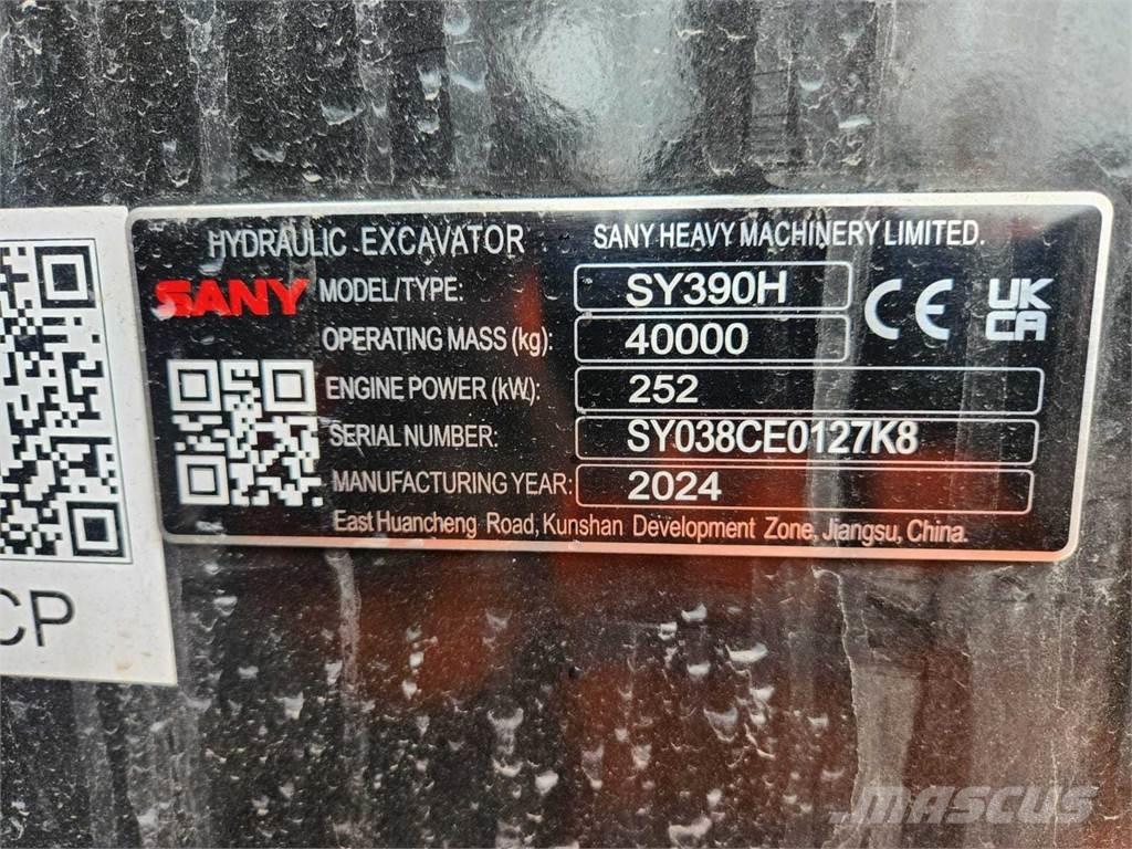 Sany SY390H Telakaivukoneet
