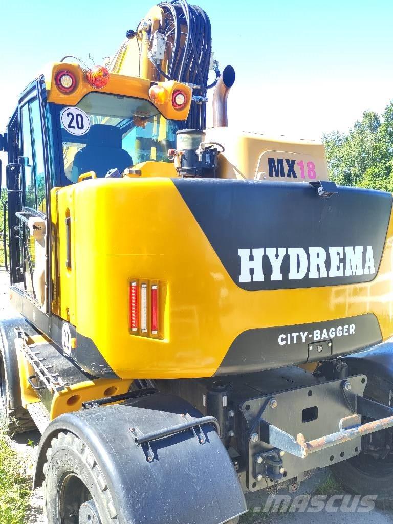 Hydrema MX 18 Pyöräkaivukoneet
