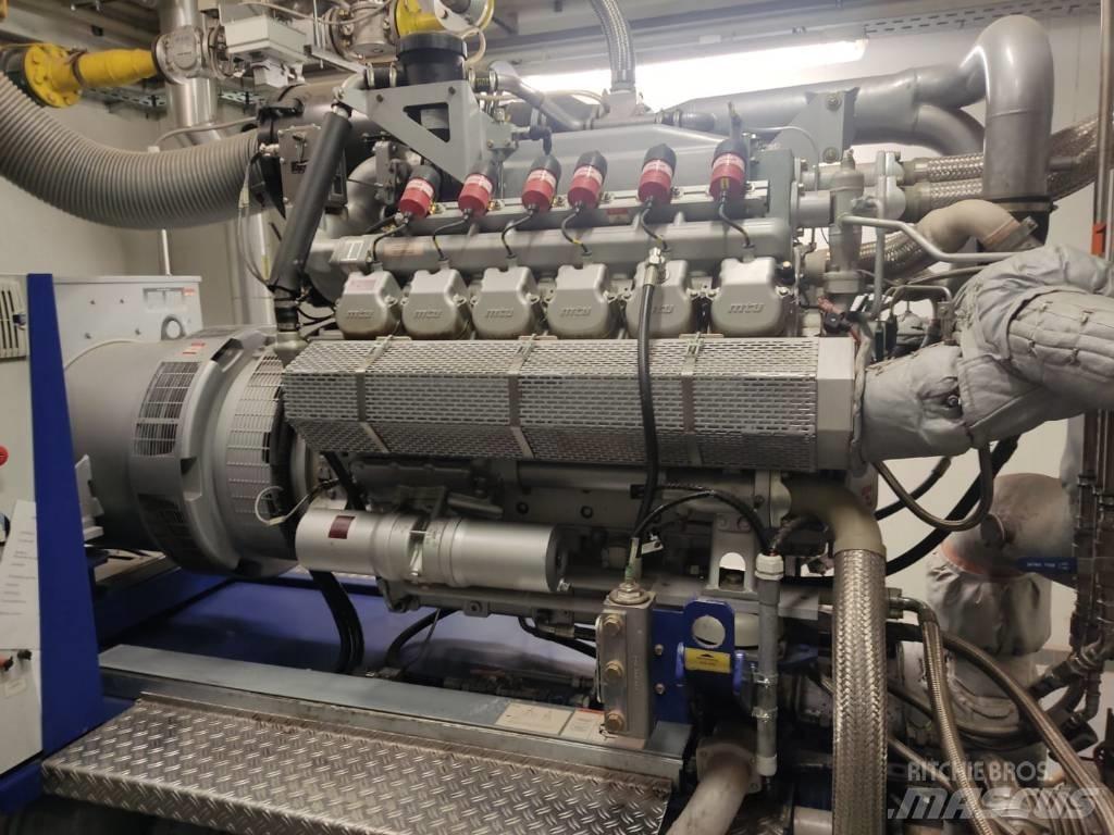 MTU 12V400 GS Kaasugeneraattorit
