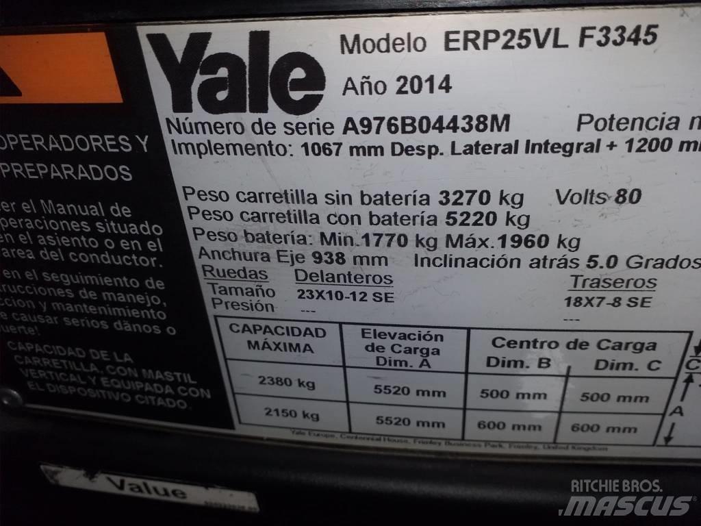 Yale ERP25VL Sähkötrukit