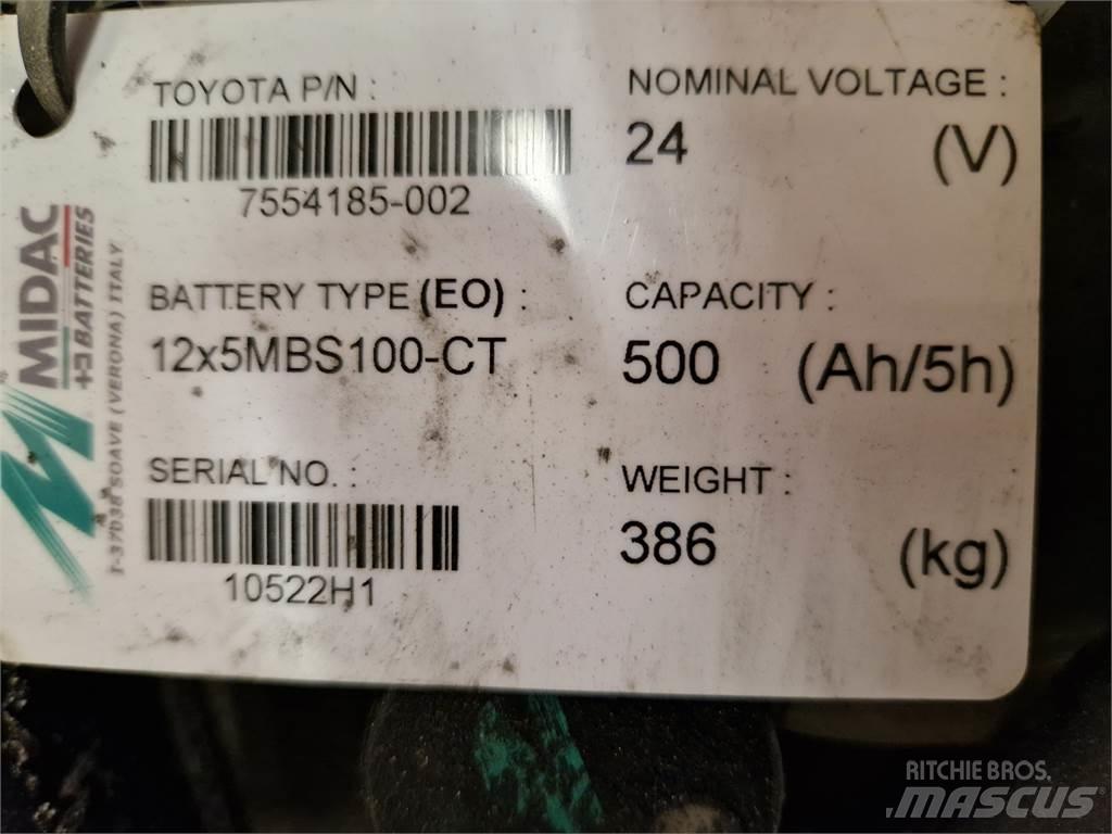 Toyota SPE200D Käyden ajettavat pinoamistrukit