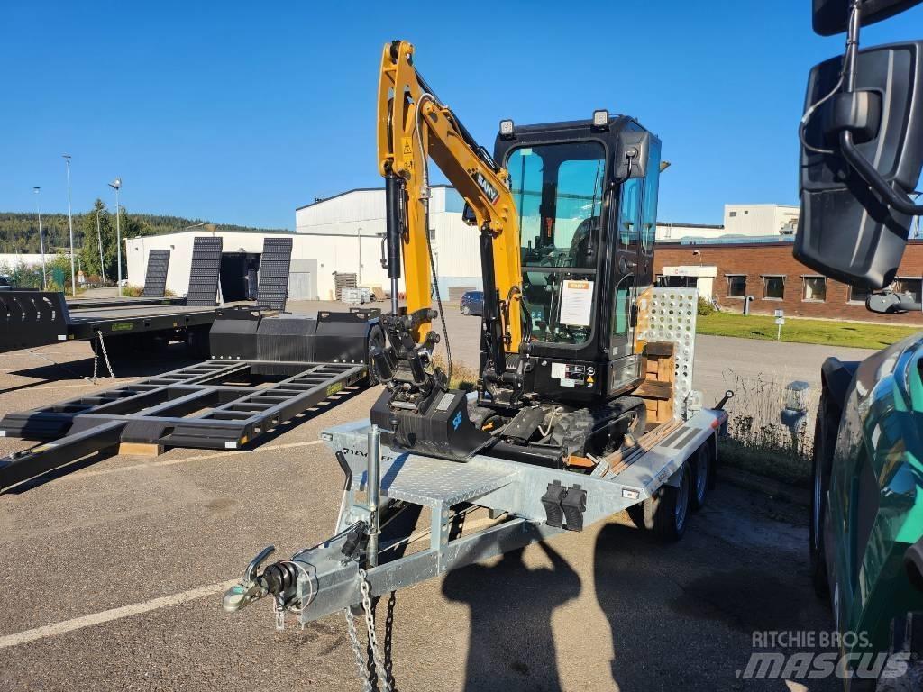 Sany 1.8 T Med Släp Minikaivukoneet < 7t