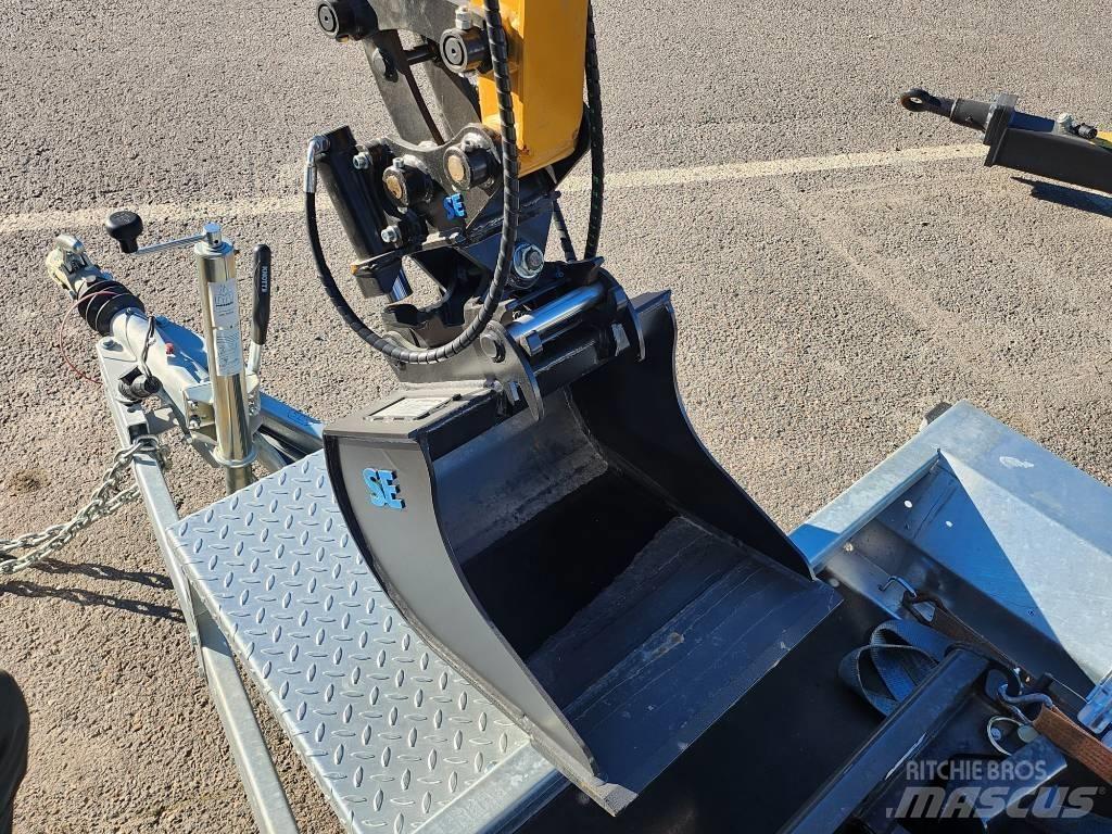 Sany 1.8 T Med Släp Minikaivukoneet < 7t