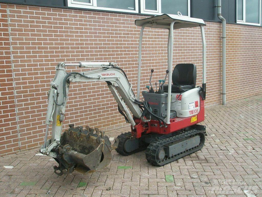 Takeuchi TB108 Minikaivukoneet < 7t