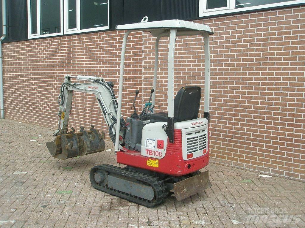 Takeuchi TB108 Minikaivukoneet < 7t