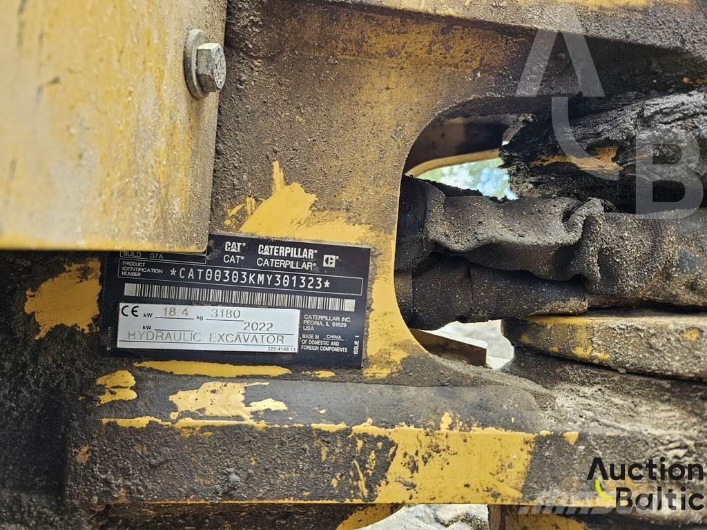 CAT 303 CR Minikaivukoneet < 7t