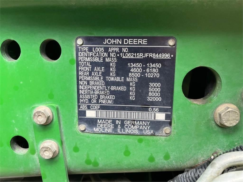 John Deere 6215R Traktorit