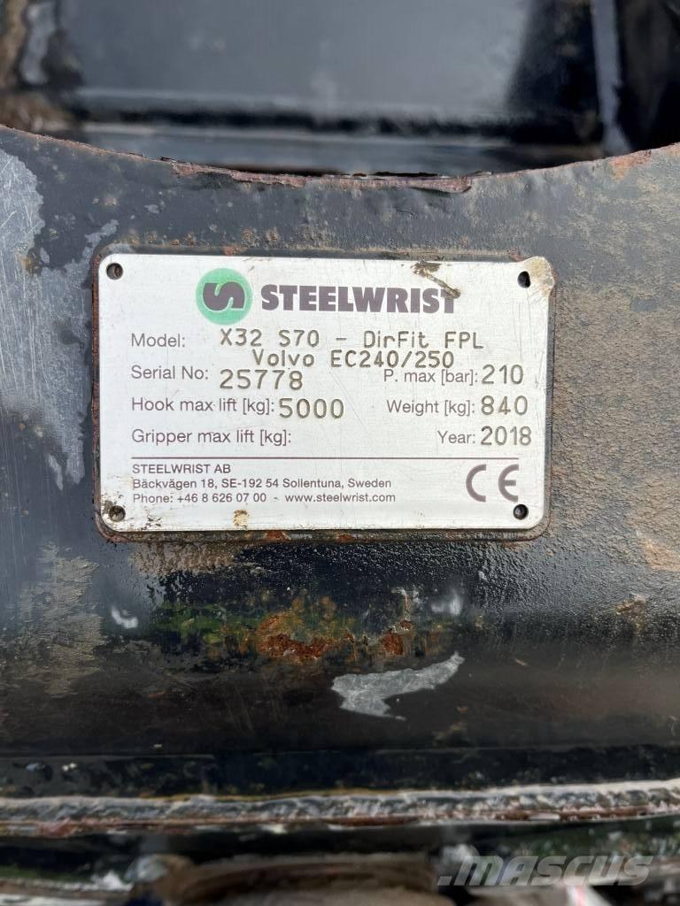 Steelwrist X32 Kauhanpyörittäjät