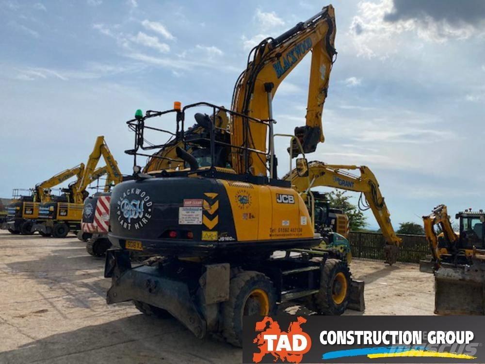 JCB JS 160 W Pyöräkaivukoneet