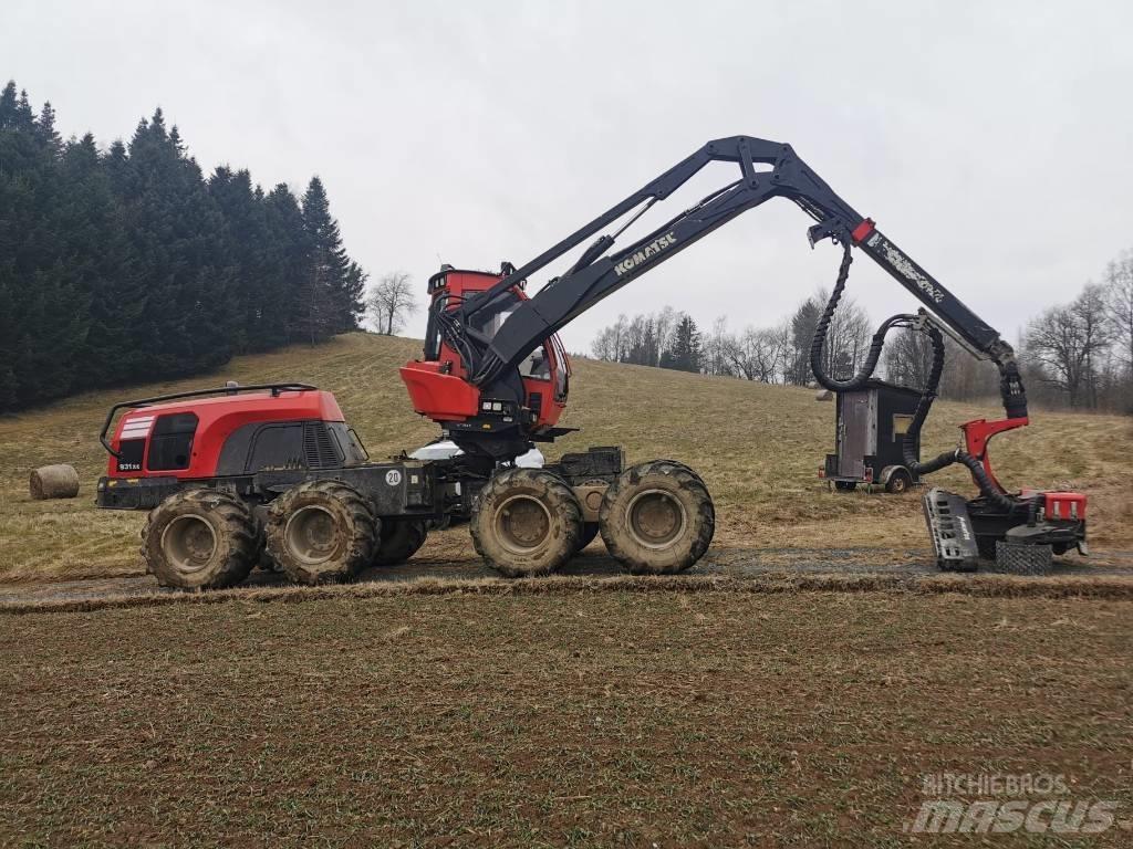 Komatsu 931 XC Harvesterit